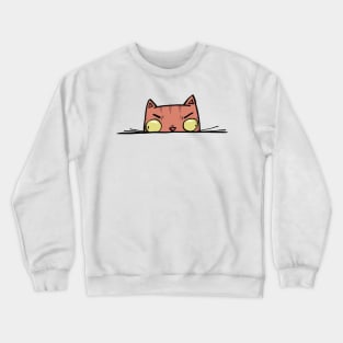 Cat peaked Crewneck Sweatshirt